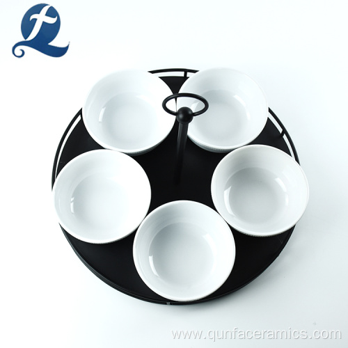 Mini Round Ceramic Bowl Combination
